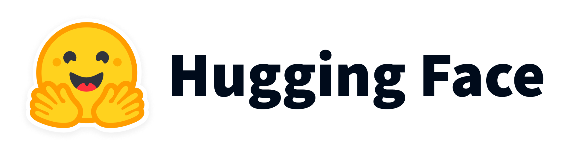 hugging face brand logo
